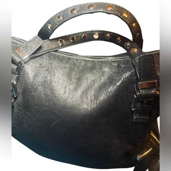 Michael Kors Women's Uptown Astor Wide Studded Shoulder Bag (EUC) - Picture 5 of 6